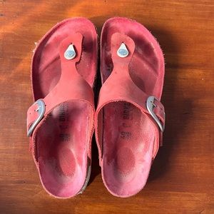 PINK GIZEH BIRKENSTOCKS